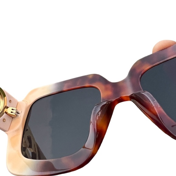 GUCCI 1022s 003 Beige Havana GG Women's‎ Sunglasses - Picture 9 of 16